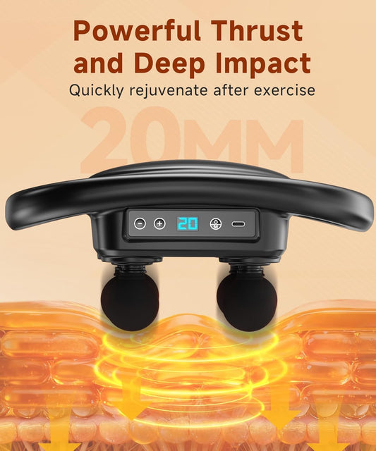 AERLANG Massage Gun Deep Tissue Muscle Massager for Pain Relief
