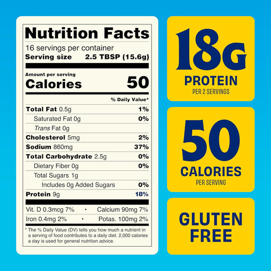 Protein Ranch Seasoning for Salad Dressings & Dips - Quick & Easy Ranch Dressing Mix | Turn Greek Yogurt or Cottage Cheese into Protein Ranch | Great with Veggies & Popcorn | Savory Protein Powder
