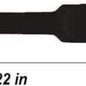 4 PCS Black Extended Silicone Bands Anti-Tightening Strap for Masks