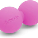 5BILLION FITNESS Double Lacrosse Massage Ball for Physical Therapy and Myofascial Release