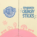Earth's Best Organic Baby Food, Dissolvable Teething Snack for Babies 6 Months and Older, Strawberry Banana Crunchy Sticks, .56 oz Pack (Pack of 5)
