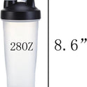 otylzto 28 oz Protein Shaker Bottles, Stainless Steel Whisk