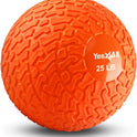 Yes4All Weighted Slam Balls - Durable PVC Sand-Filled Workout Balls 10-40 lbs