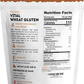 Kate Naturals Vital Wheat Gluten for Bread Making, Baking & Seitan. Compatible with Bread Machine (12oz, High Protein Flour)
