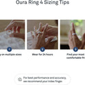 Oura Ring 4 Silver Size 9 Sleep Activity Tracker with AI Advisor