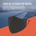 AIR+ Reusable Face Mask, Multi-Layer, Washable, Breathable, Anti-fog for Glasses