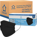 Litepak Premium Disposable Face Mask 500pcs 3ply Soft with Nose Wire
