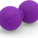 5BILLION FITNESS Double Lacrosse Massage Ball for Physical Therapy and Myofascial Release