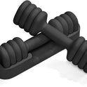 YOTTOY Adjustable Dumbbell Set of 2, 4-in-1 Hand Weights for Home Gym