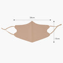 KARIZMA Face Wardrobe Cloth Face Mask, 6 Soft Masks, Washable Fabric, Adjustable Ear Loops, Earth Shades Pack
