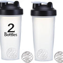 otylzto 28 oz Protein Shaker Bottles, Stainless Steel Whisk