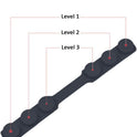4 PCS Black Extended Silicone Bands Anti-Tightening Strap for Masks