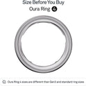 Oura Ring 4 Silver Size 9 Sleep Activity Tracker with AI Advisor