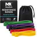 MeeRoh Heavy Duty Resistance Band for Pull Ups and Calisthenics Training