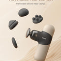 RENPHO Mini Thermal Massage Gun with Heat for Deep Tissue Percussion