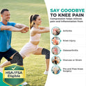Modvel Compression Knee Brace for Women & Men, Knee Support for Running & Sports