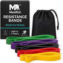 MeeRoh Heavy Duty Resistance Band for Pull Ups and Calisthenics Training