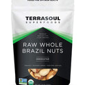 Terrasoul Superfoods Organic Brazil Nuts, 1 Lb - Raw | Unsalted | Rich in Selenium