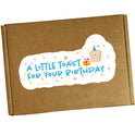 Hangry Kit Birthday Snack Box - (20 CT) Happy Birthday Basket Care Package - Contains Birthday Snacks, Cookies, Chips, Candy. Party Variety Box. (Funny 1)