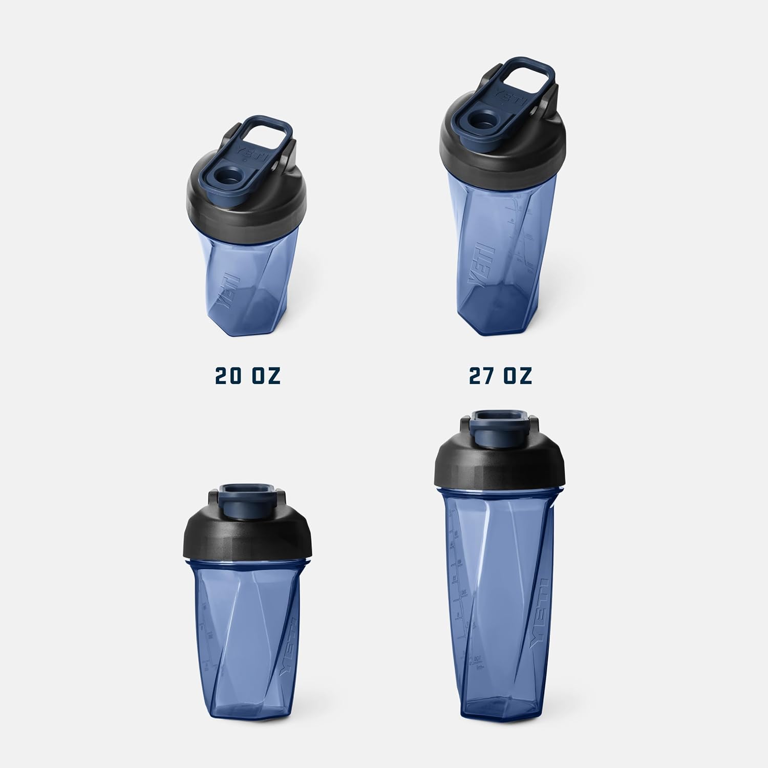 YETI Yonder Helimix Vortex Blender Shaker Bottle, 27oz, Charcoal