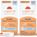 Uqora Flush - Urinary Tract* with D-Mannose, Vitamin C, Vitamin B6, Potassium, Magnesium & Calcium - Gluten-Free & Vegan - Pink Lemonade Flavor - 10 Packets (1 Pack)