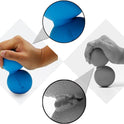 5BILLION FITNESS Double Lacrosse Massage Ball for Physical Therapy and Myofascial Release
