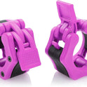 Olympic 2" Barbell Collars - Quick Release Locking Clamps for Workout Fitness