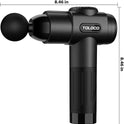 TOLOCO Massage Gun, Deep Tissue Back Massage, 10 Heads, Quiet Motor