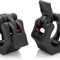 Olympic 2" Barbell Collars - Quick Release Locking Clamps for Workout Fitness