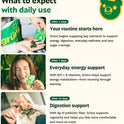 Gruns Adults Super Greens Gummies, Multivitamin Superfood Gummy Bears, Spirulina, Chlorella, Prebiotics & Fiber Gummies for Digestive Health, Adaptogens Supplement, 20 Vitamins & Minerals, 10 Count