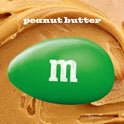 M&M'S Mega Peanut Butter Chocolate Candy, Sharing Size, 8.6 Oz Resealable Bag