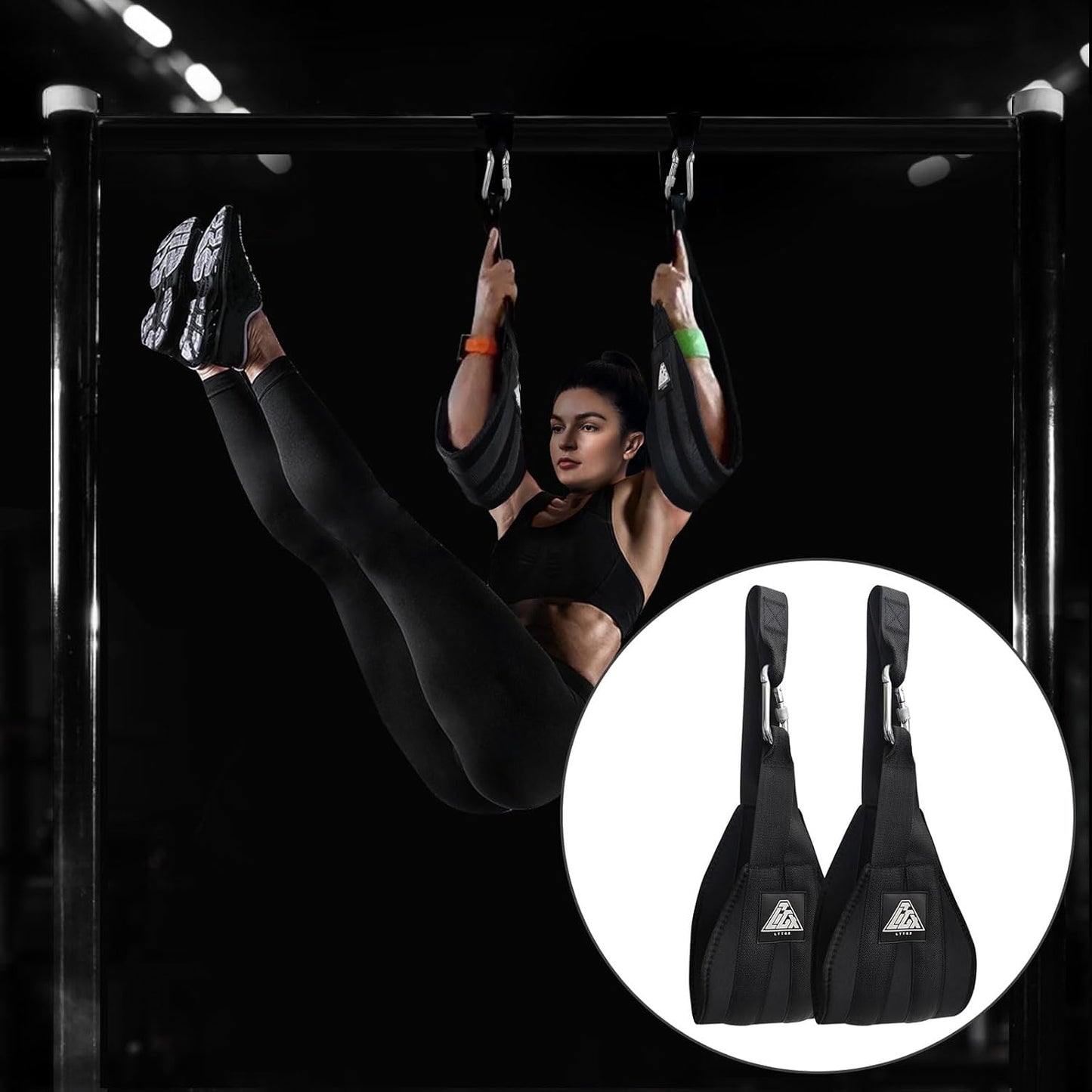 Ab Straps for Pull Up Bar: Hanging Abdominal Sling Straps