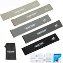 WIKDAY Resistance Bands Set of 5 for Men Women Exercise Loop Bands