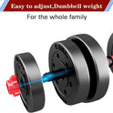 Adjustable Dumbbells Set, Free Weights for Home Gym