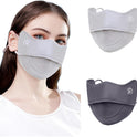 2Pcs UV Face Mask, Sun Masks for Women, Cooling Breathable Face Cover