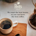 Peet's Coffee, Medium Roast Keurig K-Cup Pods, 100% Arabica Coffee - Café Domingo 54 Count (1 Box of 54 Pods)