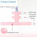 Finger Splint, Adjustable Finger Brace for Index, Middle, Ring Fingers, Pain Relief and Support