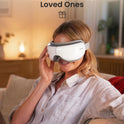 RENPHO Eye Massager with Heat for Relaxation and Eye Strain Relief