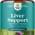 Liver Cleanse Detox & Repair - Milk Thistle Supplement for Digestion & Immune Health - Ginger Root, Choline & Dandelion Root - Herbal Liver Support with Silymarin, Beetroot & Artichoke - 70 Count