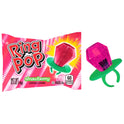Ring Pop Individually Wrapped Bulk Lollipop Variety Pack – 10 Count Lollipop Suckers w/Assorted Flavors - Fun Candy for Birthdays and Celebrations