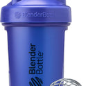 BlenderBottle Classic V2 Shaker Bottle, 20oz, Clear/Black
