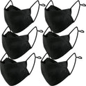 BASE CAMP 100% Cotton Reusable Cloth Face Masks with Filter Pocket