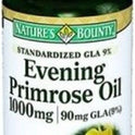 Nature's Bounty Primrose Oil 1000mg, Promotes Women's Health, Herbal Supplement, Gluten Free, 60 Rapid release Softgels