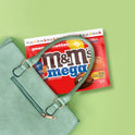 M&M'S Mega Peanut Butter Chocolate Candy, Sharing Size, 8.6 Oz Resealable Bag