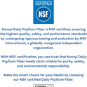 Konsyl Daily Psyllium Fiber Powder 19oz Natural Unflavored Soluble Dietary Fiber Supplement