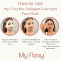 Bio Collagen Overnight Facial Mask with Peptides and Hyaluronic Acid