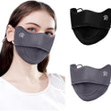 2Pcs UV Face Mask, Sun Masks for Women, Cooling Breathable Face Cover