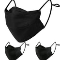 BASE CAMP 100% Cotton Reusable Cloth Face Masks with Filter Pocket