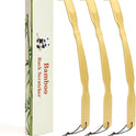 YIMICOO 2 Pack 17 Inch Long Wooden Bamboo Back Scratchers for Adults