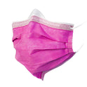 BeeSure Vibe Face Masks, Glamorous Pink, Latex-Free, Pack of 50